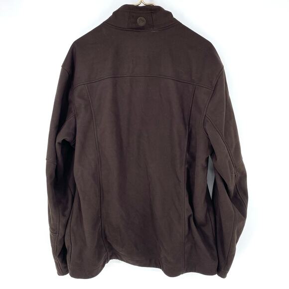 Marmot Hawkins Fleece Full Zip Jacket Brown Men's Size XL - Picture 2 of 8